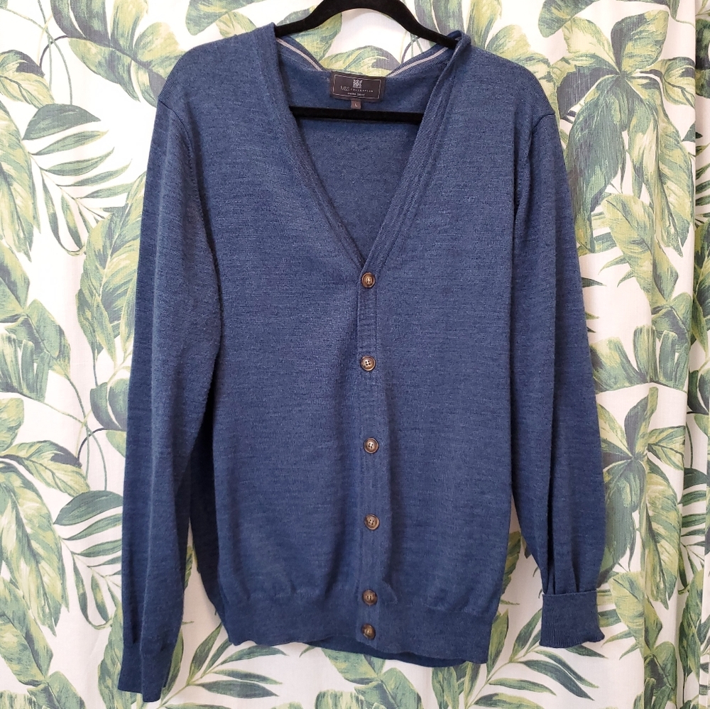 Merino Wool Blend Cardigan from Marks and Spencer
